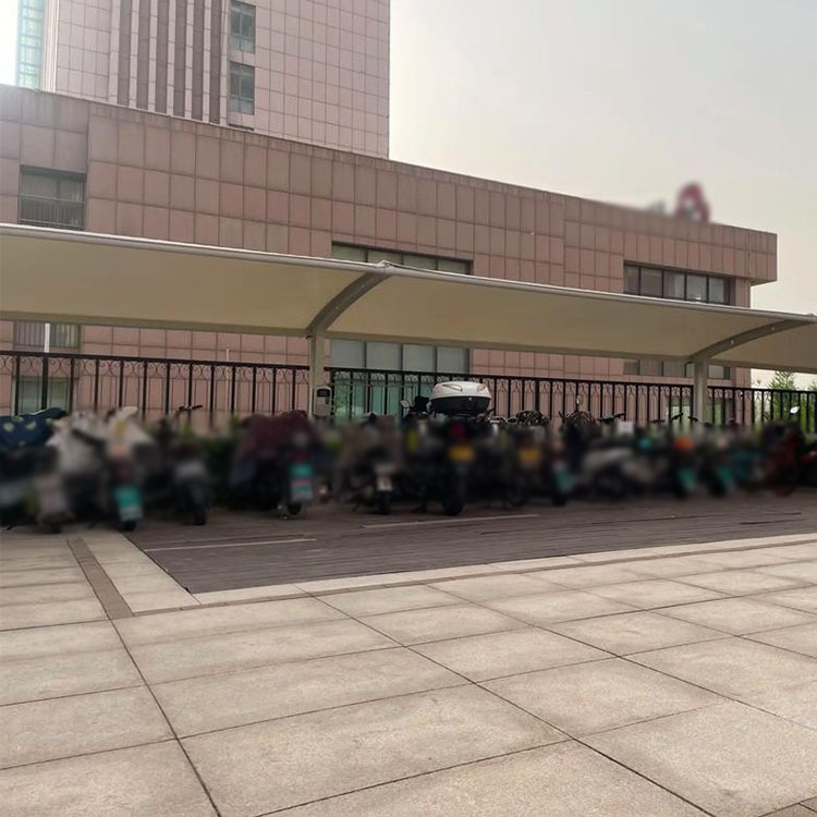 甘南县膜结构电动车棚